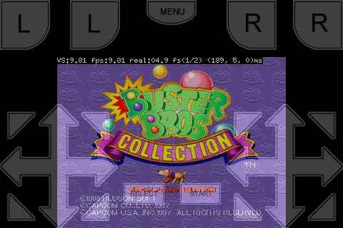 iPod Touch PSX Emulator - Game Screenshot